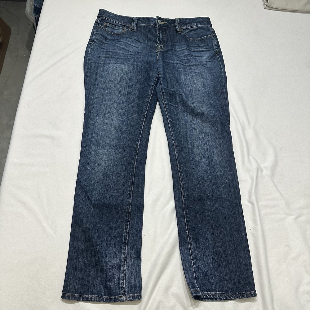 Lucky Brand Lola Straight Jeans Womens 10x30 Blue Denim - Picture 2 of 11